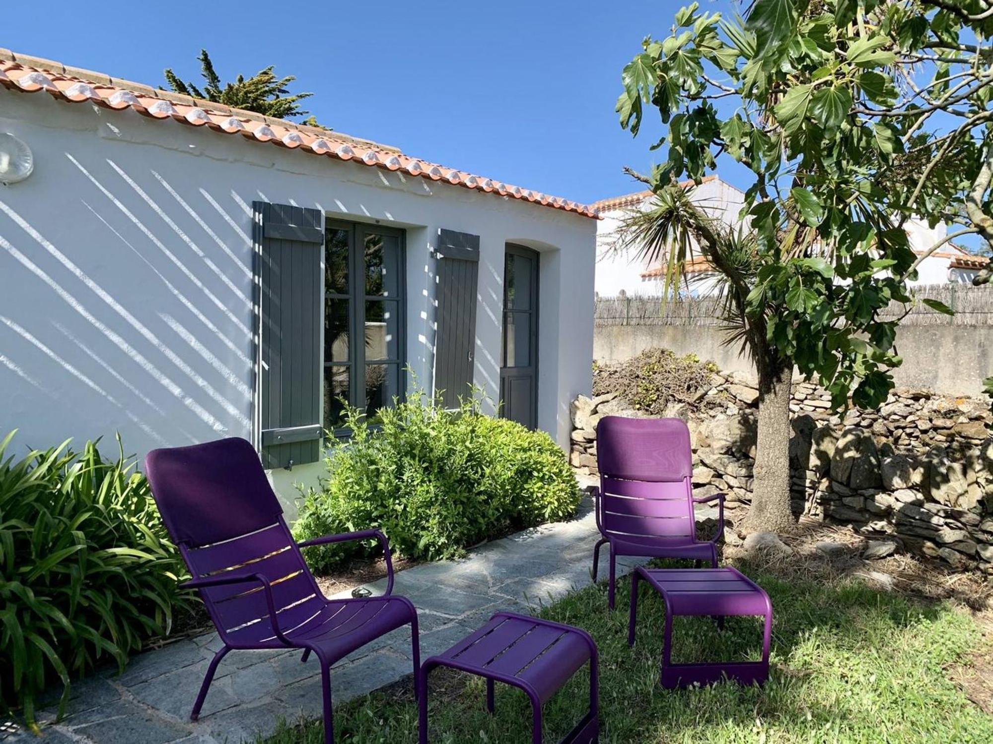 Maison Renovee Pres Plage, 6 Couchages, Terrasse, Bbq, Parking, Internet Inclus - Fr-1-224B-588 Noirmoutier-en-l'Ile Eksteriør bilde